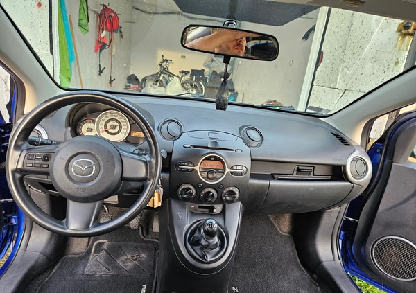 Mazda 2 cena 8000 przebieg: 176664, rok produkcji 2008 z Rybnik małe 596